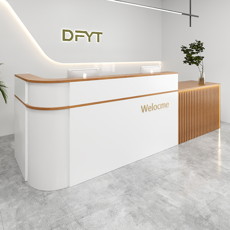 Office Furniture Usa - 고급 리셉션 데스크, 모던 뷰티 산업용