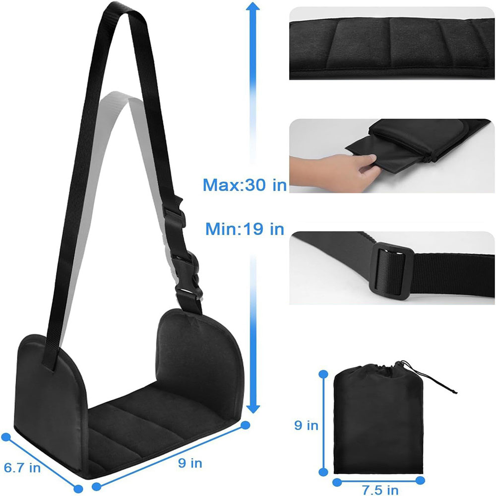 발을 편안하게 휴식을 취할 수 있는 조절 가능한 발 해 - Under Desk Hammock 리뷰 및 가격