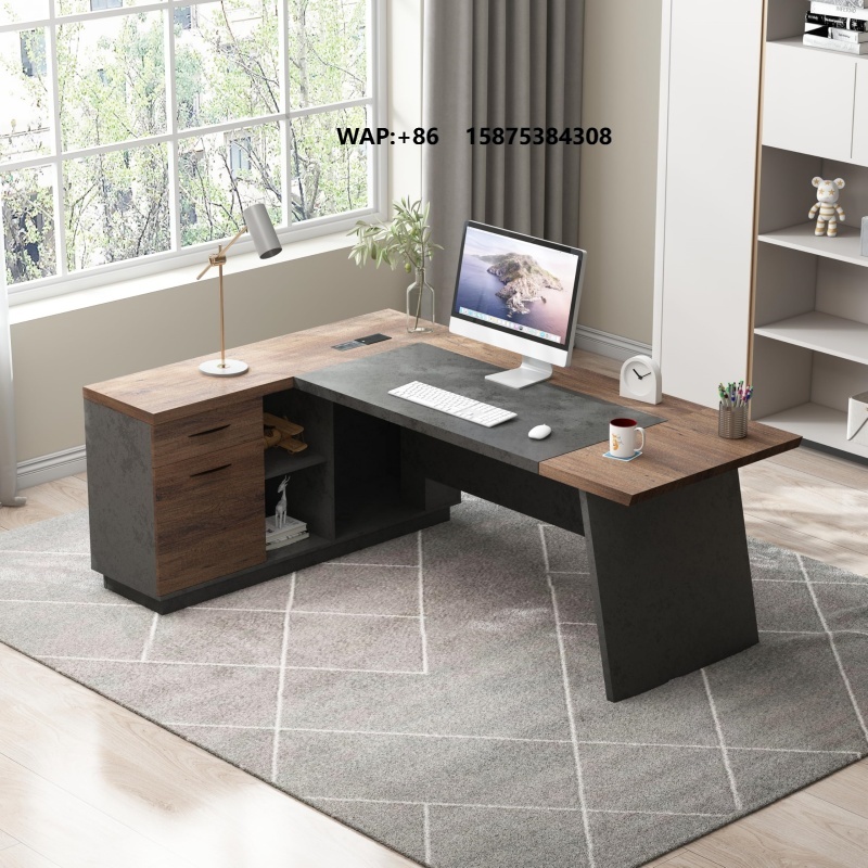 미국 창고형 모던 컴퓨터 책상 세트(서랍, 수납 선반  - Office Furniture Usa 리뷰 및 가격