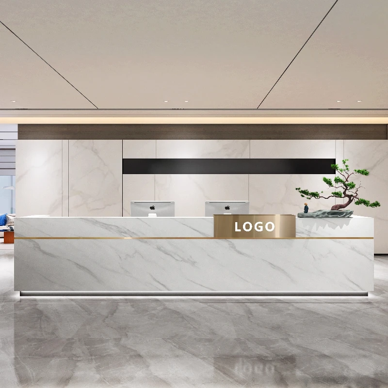 럭셔리 스타일 리셉션 데스크 고급 모던 뷰티 산업용 리 - Office Furniture Usa 리뷰 및 가격